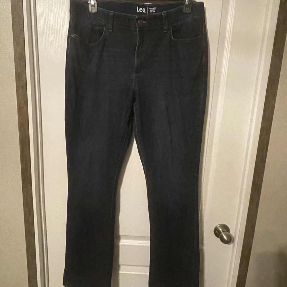 Lee Dark Wash Bootcut Jeans, 16L